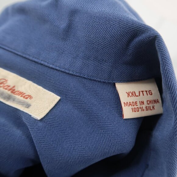 Tommy Bahama Men's Silk Short Sleeve Button Down Casual Shirt Sizes XXL - Picture 3 of 8